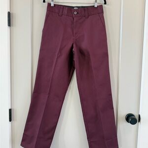 Dickies Men’s Skateboarding Pants in Maroon Size 29/30